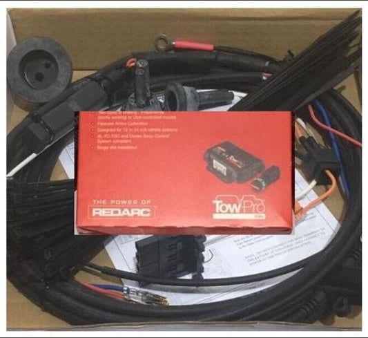 Redarc Tow-Pro Elite Brake Controller Kit & wiring loom for Toyota Landcruiser