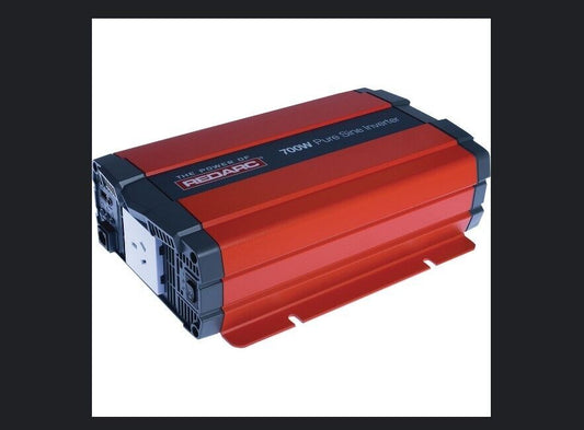 REDARC 700 Watt 12 volt Pure Sine Inverter for R-12-700RS