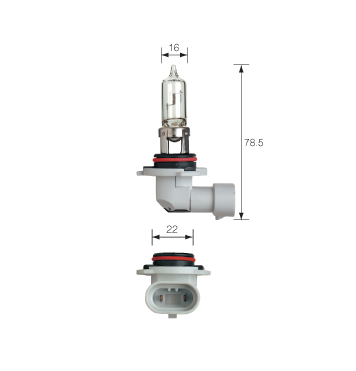 48005 Narva 12 Volt HB3 Globe