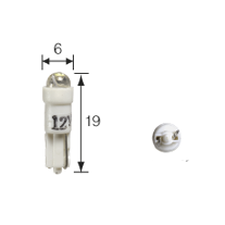 47852BL Narva 12 Volt L.E.D Wedge Globe White