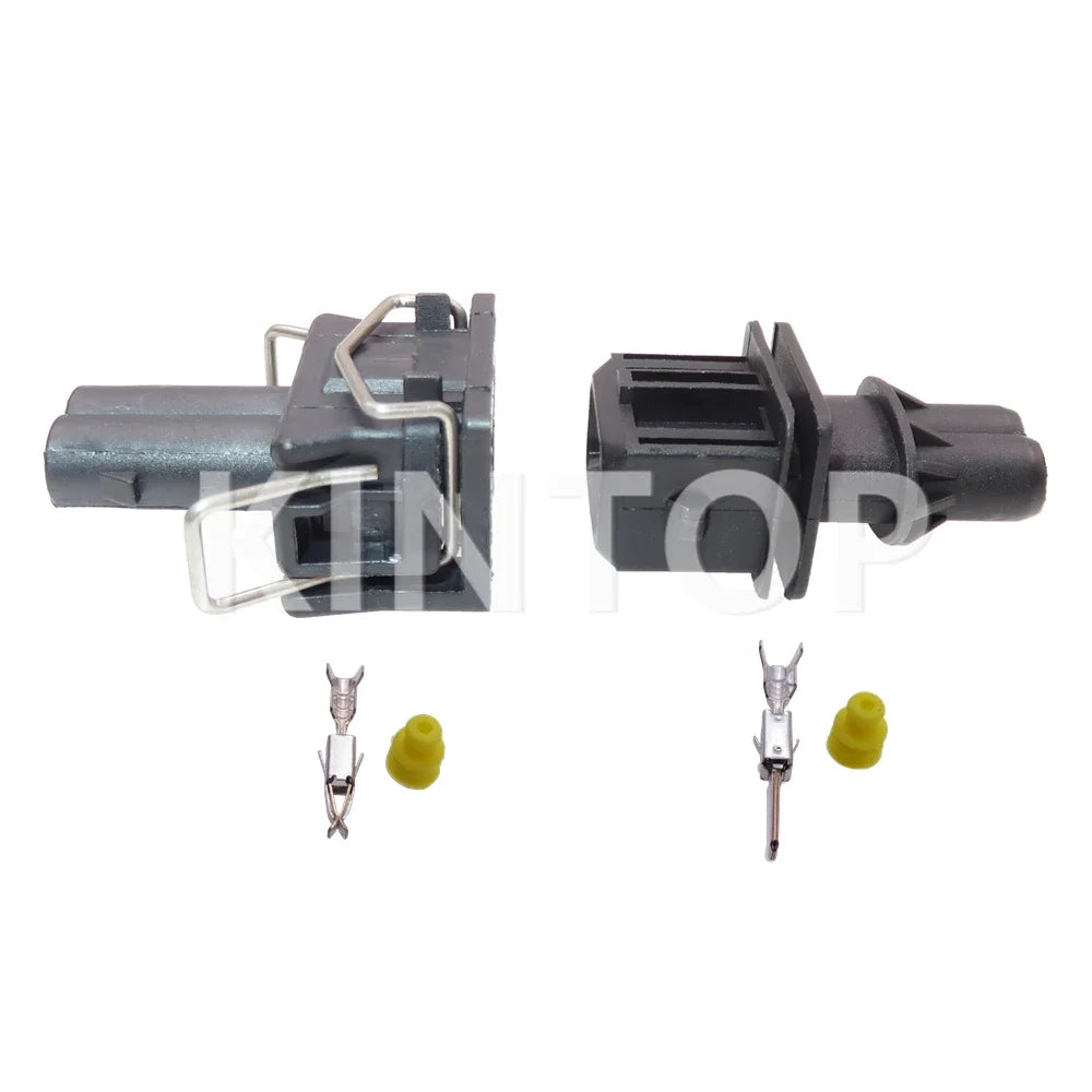 1 Set 2 Pin 037 906 240 829441-1 037906240 106462-1 EV1 Fuel Injector Nozzle Sealed Connector AC Assembly Plastic Housing Plug