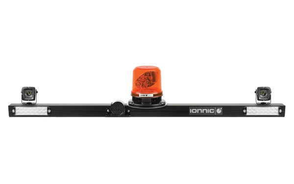 IONNIC 20010B 12-24V Rotating 1275mm LED Minebar with Worklamps