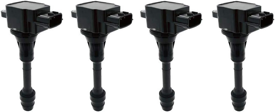 IGNITION COIL pack SET for NISSAN MURANO Z50 QR25DE 2.5L 4CYL 2004-2008