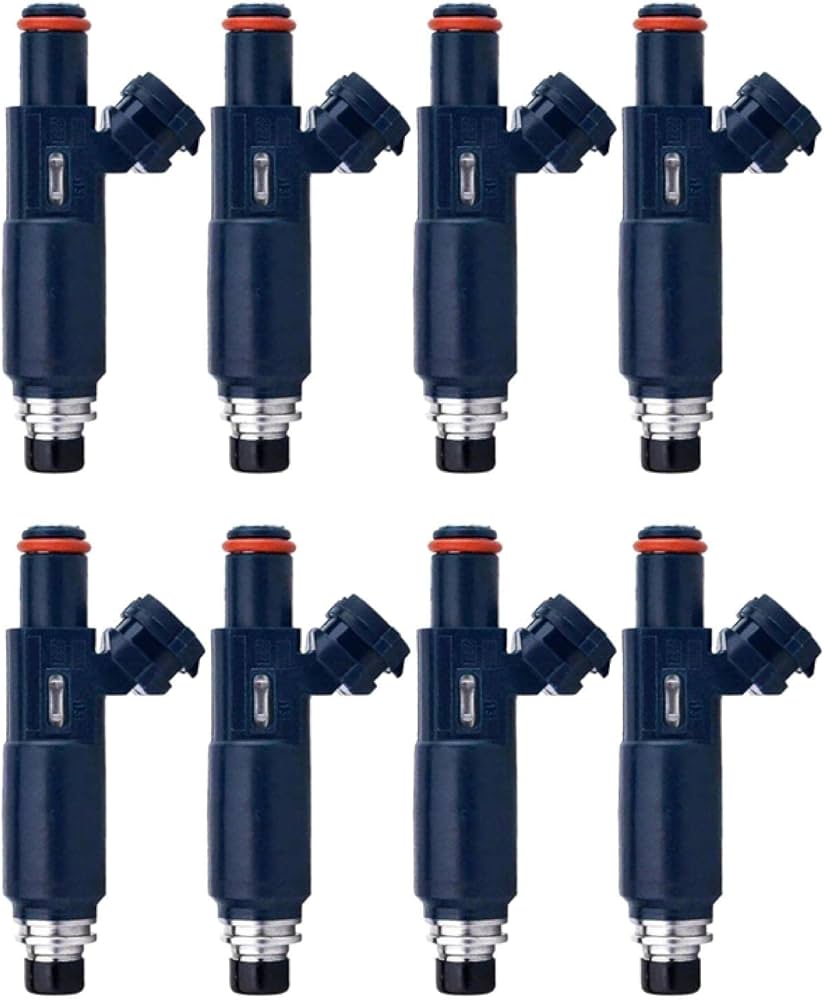 8x 23250-50040 Fuel Injectors for Toyota Landcruiser UZJ100 & Lexus 4.7L V8