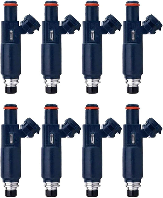 8x 23250-50040 Fuel Injectors for Toyota Landcruiser UZJ100 & Lexus 4.7L V8