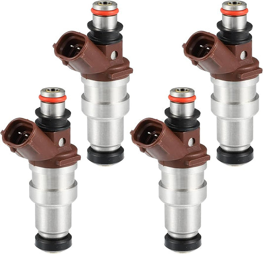 4 x Fuel Injectors for Toyota Hiace RCH 3RZFE 2.7L 4CYL 98-01, 4 Runner, Hilux