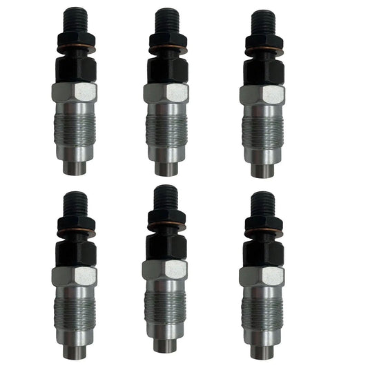 6x Diesel Fuel Injectors Set For Toyota Land Cruiser 1HZ 4.2L 1990-2007 - Part # 23600-19075
