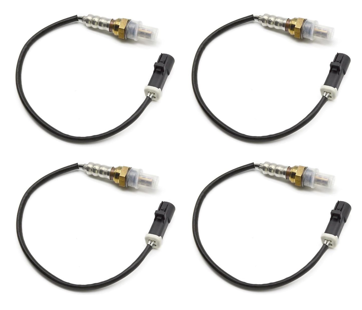 4 x o2 Oxygen Sensors for Ford Mustang Cobra 2000 - 2002 4.6 - Vehicle Kit