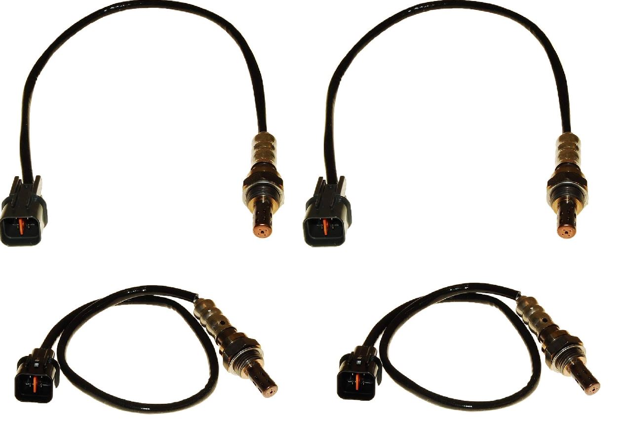 4 x O2 Oxygen Sensors – Full Vehicle Kit (Pre-Cat + Post-Cat) for Kia Magentis 2.7L (2006 – 2009)