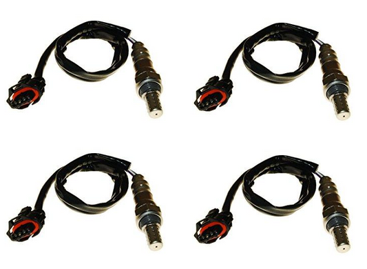 4 x Oxygen o2 sensor for Holden Vectra ZC pre-cat post-cat (front + rear bank)