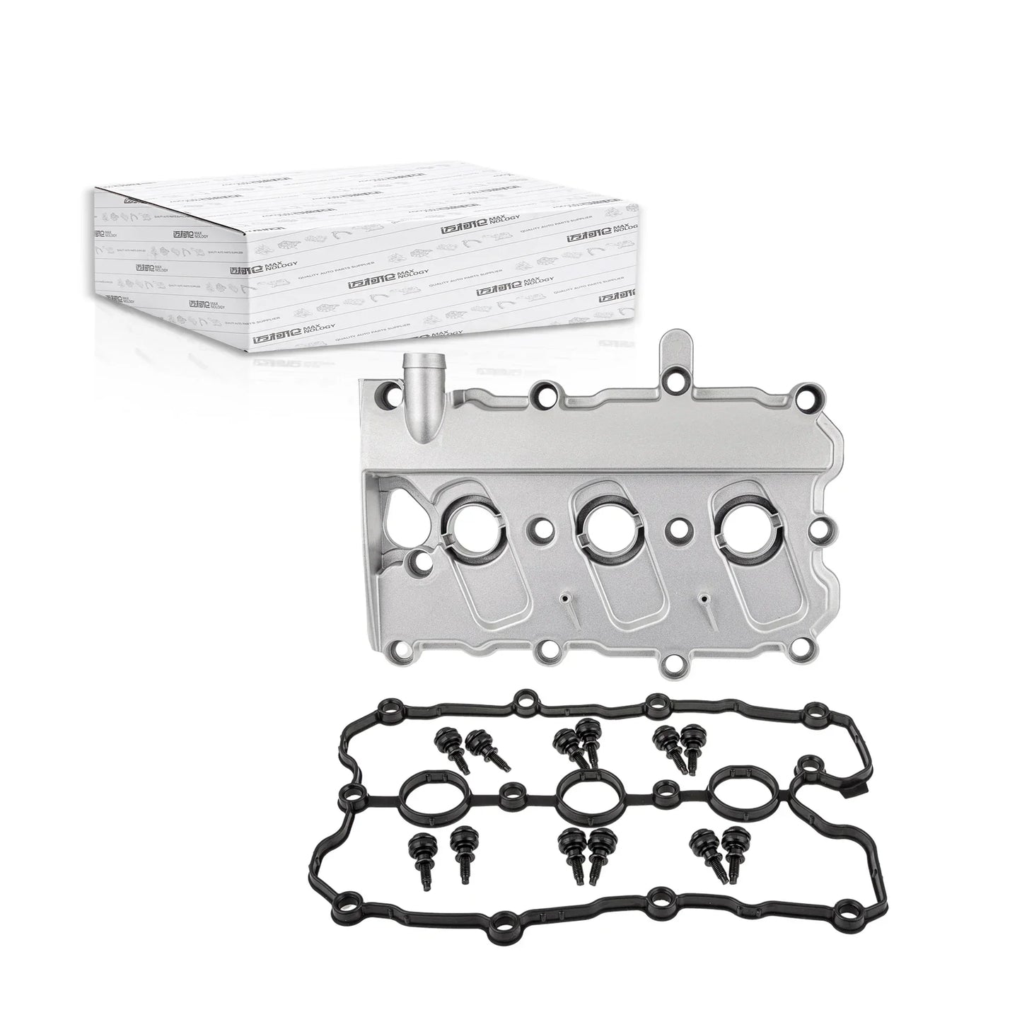 Right Engine Valve Cover with Gasket＆bolts 06E103472J,06E103472L,06E103472G For AUDI A4 B7 3.2FSI,A6 C6,A8L D3 2.4/3.2 FSI