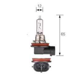 48077BL Narva 12 Volt H9 Globe