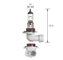 48097 Narva 12 Volt H12 Globe