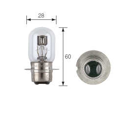 49212 Narva 12 Volt Asymmetrical Headlamp Globe