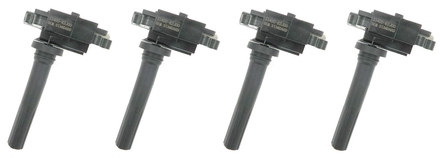 4 x Ignition Coil for Suzuki APV / Vitara / Swift G13B / G16B 33400-62J00