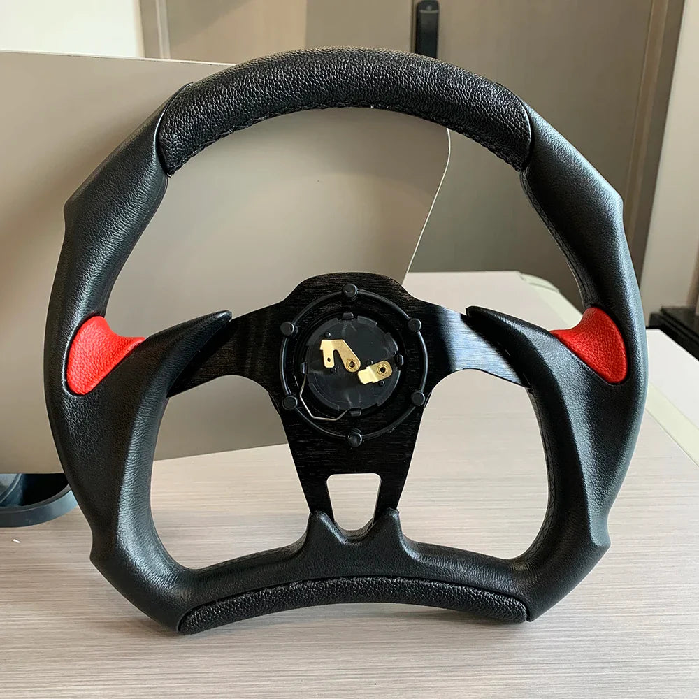 Tiypeor Universal Custom 320mm PVC Sport Racing Drifting Game Simulator Steering Wheel