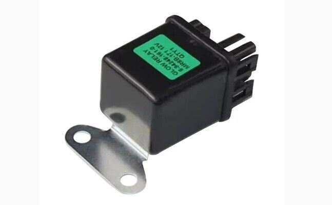 12V ZX40U EG30 Safe Relay Glow Plug 8942481610 For Isuzu Hitachi Excavator
