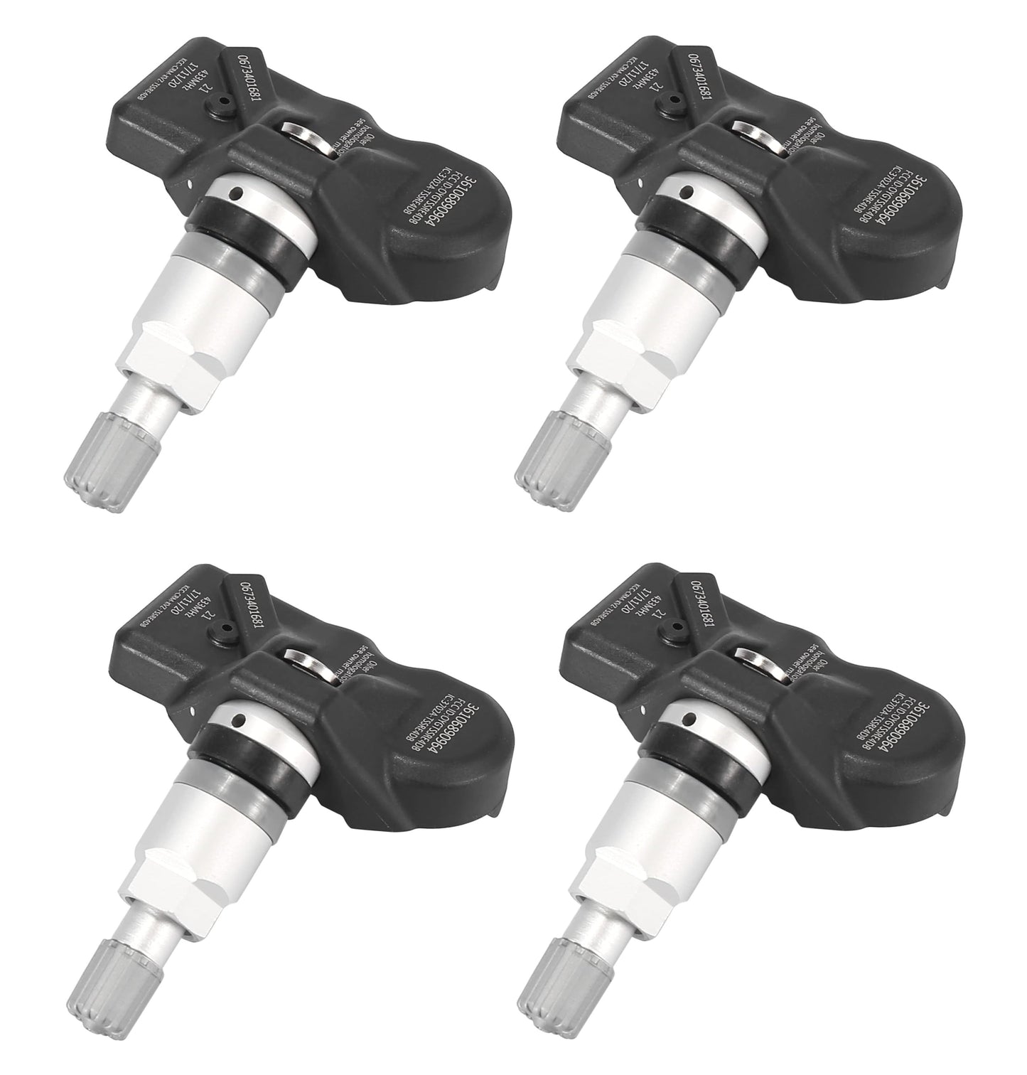 4 x Tyre Pressure Monitor Sensors TPMS for BMW draft Hybrid 7 2014 - 2015 36106890964