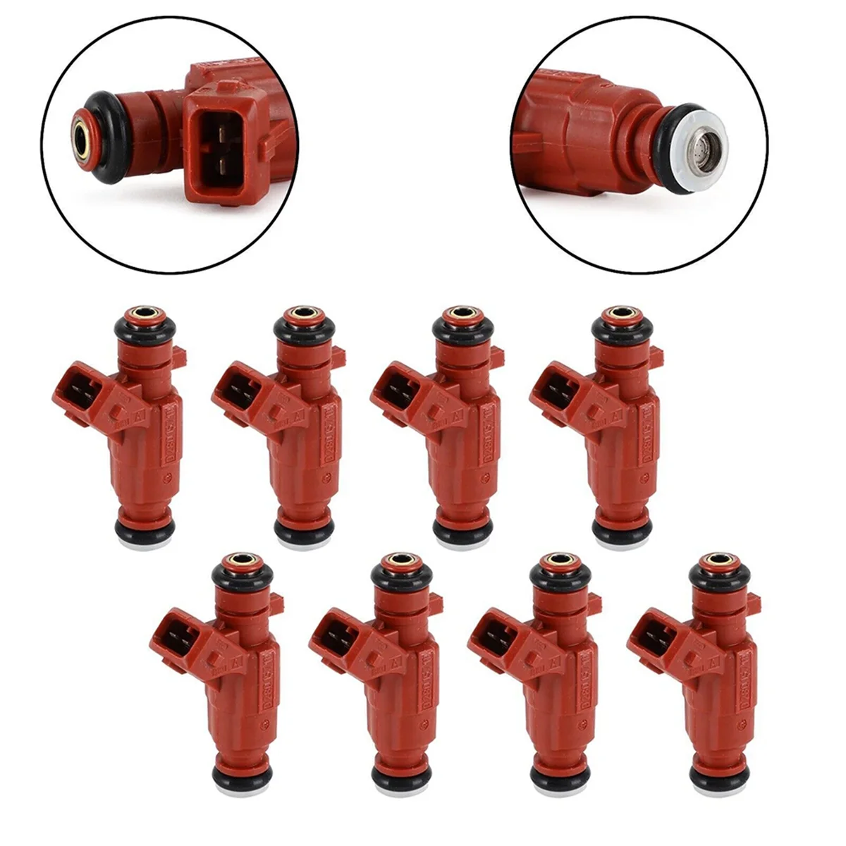 8Pcs Fuel Injector 0280157111 Fit for Golf Voyage 1.0L 8V 2007-2014 Auto Parts Injector Nozzle