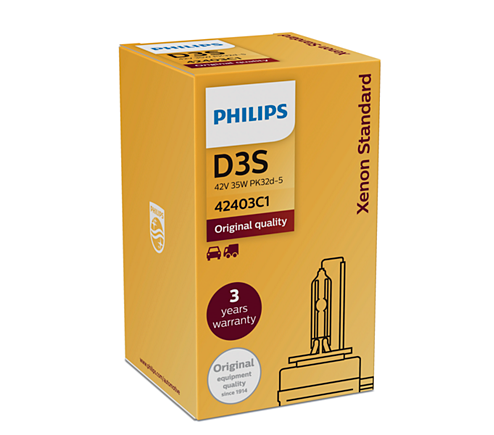 1PC PHILIPS OEM Factory Colour D3S XENON HID Bulbs FOR AUDI Q5 A5 EVOQUE VW