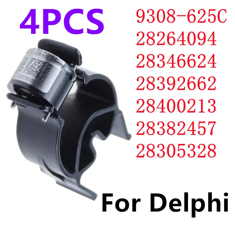 4 Euro5 Units Common Rail Valve Rail Fuel Injector Control Valve 9308-625C 9308Z625C 28264094 28277576 28346624 28362727SSANGYON