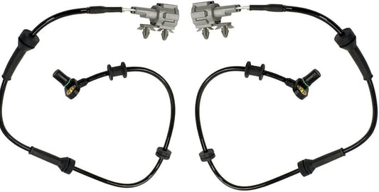 2 x Front Left+Right ABS Wheel Speed Sensors For Nissan Navara NP300 D40 Pathfinder R51