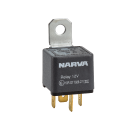 68008BL Narva 12 Volt Normal Open Relay 4 Pin