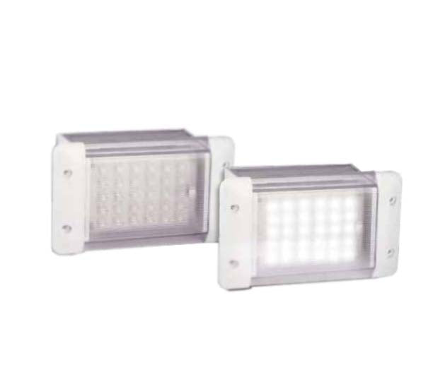 LED Autolamps 5100W12 12 Volt Large Recessed Exterior Lamp