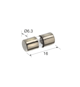 52103 Narva 1AG Glass Fuse - 50 Pack