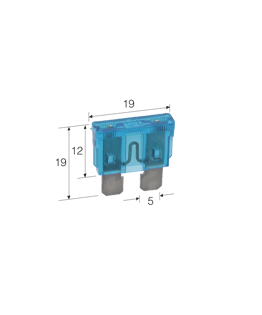 52807BL Narva Standard ATS Blade Fuse - Pack of 5