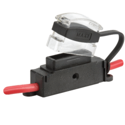 54413 Narva 'Audio' In-Line Maxi Blade Fuse Holder with Transparent Cover