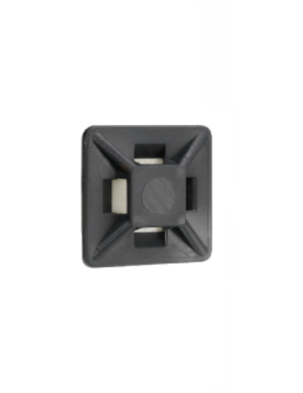 56442 Narva Black Cable Tie Mounts U.V. Weather Resistant - 19 x 19mm