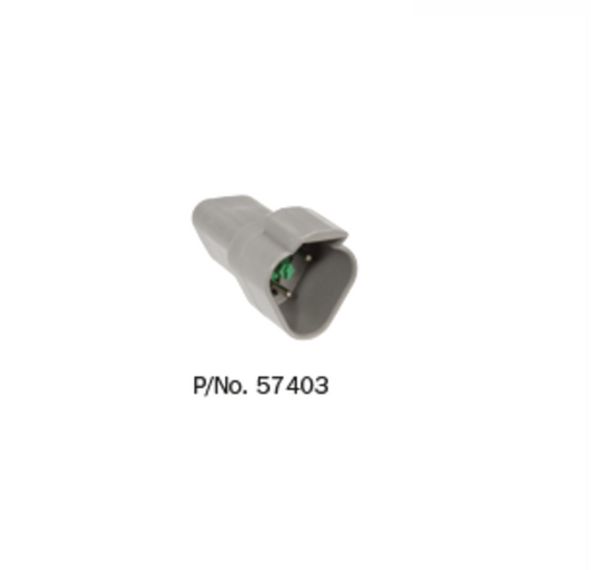 57423BL Narva Deutsch Connectors - Pair