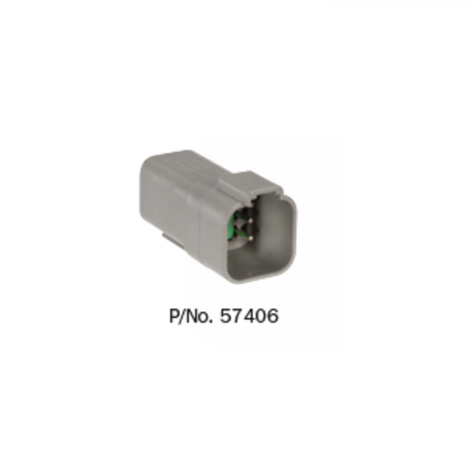 57426BL Narva Deutsch Connectors - Pair