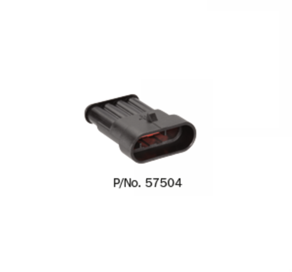 57524BL Narva AMP Super Seal Connectors - Pair