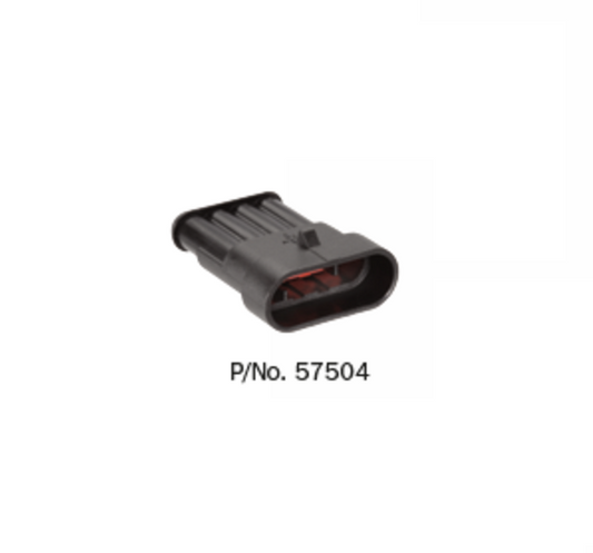 57524BL Narva AMP Super Seal Connectors - Pair
