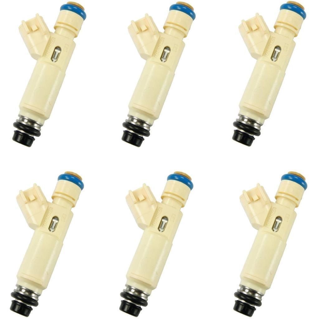 6 x FUEL INJECTORS for FORD ESCAPE TAURUS 3.0L V6 2001-2004 DENSO INJECTOR