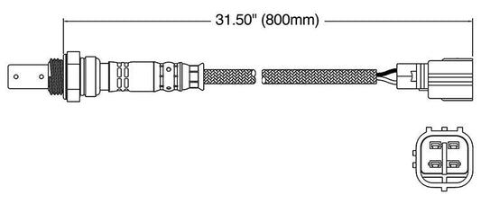 OEM Quality O2 Lambda Sensor for Subaru Liberty/Outback 01-03 | 22641-AA090