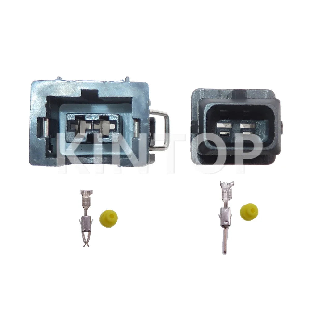 1 Set 2 Pin 037 906 240 829441-1 037906240 106462-1 EV1 Fuel Injector Nozzle Sealed Connector AC Assembly Plastic Housing Plug