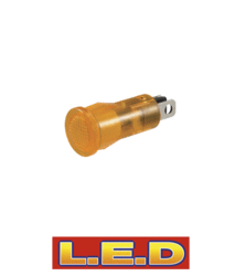 62026BL Narva 12 Volt Pilot Lamp with Amber L.E.D