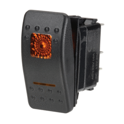 63122BL Narva 12 Volt Illuminated Off / On General Sealed Rocker Switch - Amber