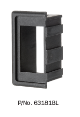 63181BL Narva Mounting Panel Suits End Section of Switch