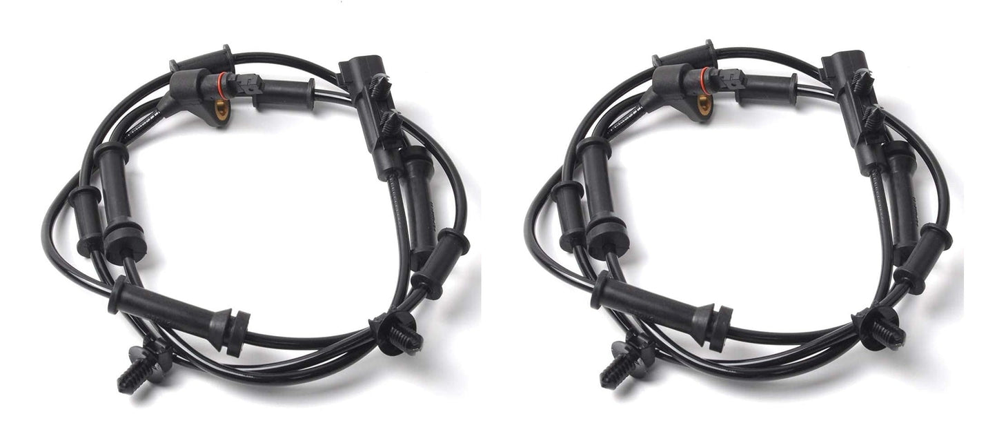 2 x Front Wheel ABS Speed Sensors for 2007-2018 Jeep Wrangler JK 68003281AC TP10