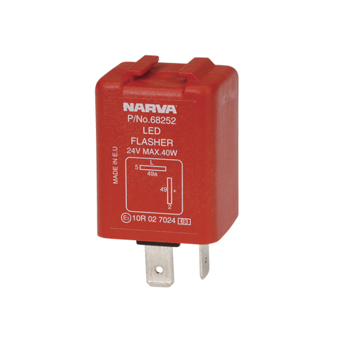 68252BL Narva 24 Volt 2 Pin L.E.D Electronic Flasher