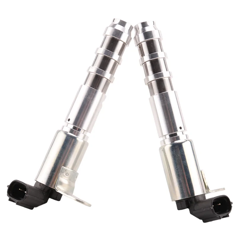 4 Piece Oil Control Valve Camshaft Solenoid VVT Valve Silver & Black Metal+ABS Automotive For Cadillac Buick  GMC
