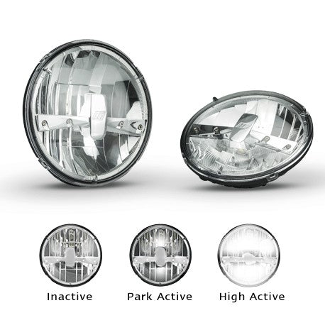LED Autolamps HL174 7" Head High / Low Beam / Park Lamp