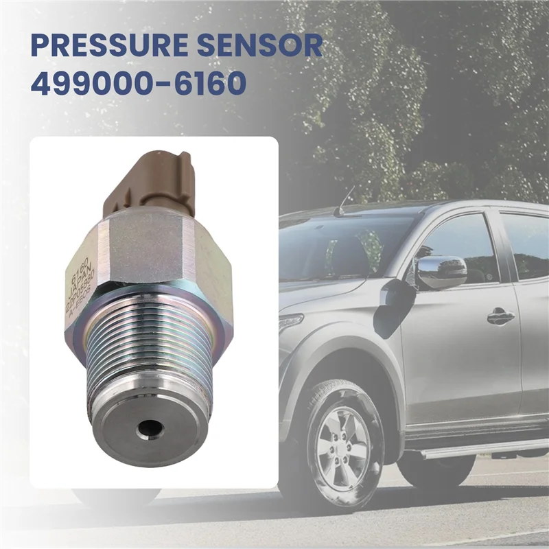 Fuel Rail High Pressure Sensor Regulator For Isuzu 4HK1 6HK1 Engine Mitsubishi L200 Pickup 2.5 D TD 499000-6160 6160