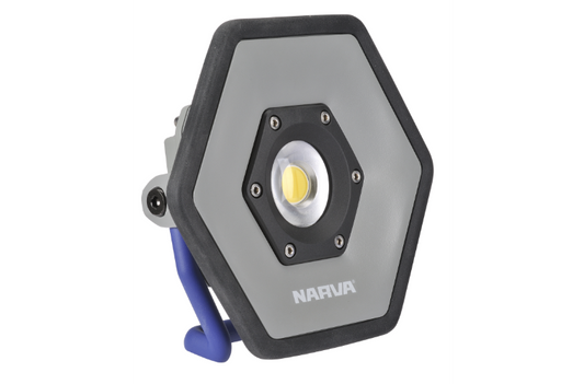 Narva 10 Watt High Powered LED Workshop Camping Flood Light Rechargeable - 71345