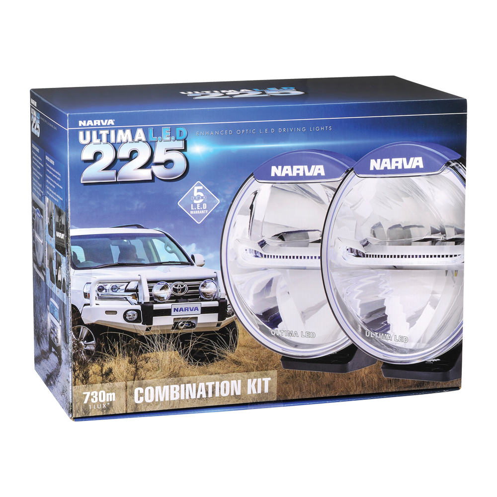 Narva LED Ultima 225 Combination Driving Kit 71705