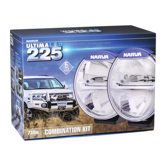 Narva LED Ultima 225 Combination Driving Kit 71705